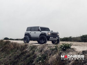 Ford Bronco Custom Wheels - HFX-1 by Vossen - Satin Black Ford Bronco Custom Wheels - HFX-1 by Vossen - Satin Black